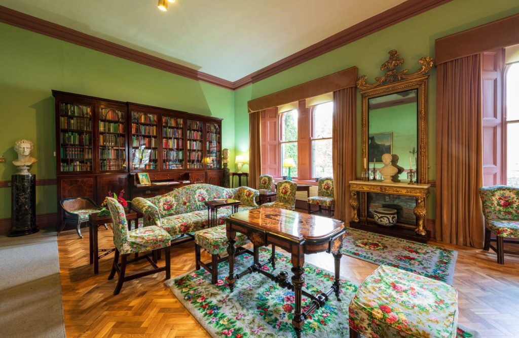 Glenveagh Castle Drawing room